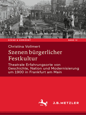 cover image of Szenen bürgerlicher Festkultur